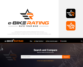 Logo Design entry 2451439 submitted by Ethan to the Logo Design for ebike rating run by WatanabeStevenC
