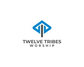 Another design by fije submitted to the Logo Design for Twelve Tribes Worship by JayTwelveTribes
