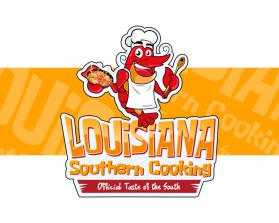 Logo Design Entry 2463302 submitted by Moderat to the contest for Louisiana Southern Cooking run by LSCFoodTruck