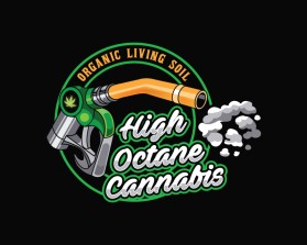 Logo Design entry 2456477 submitted by exvy to the Logo Design for High Octane Cannabis run by OverhaulNetwork