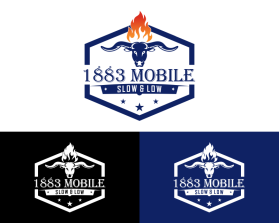 Logo Design Entry 2457614 submitted by phylosoper to the contest for 1883 mobile run by markw