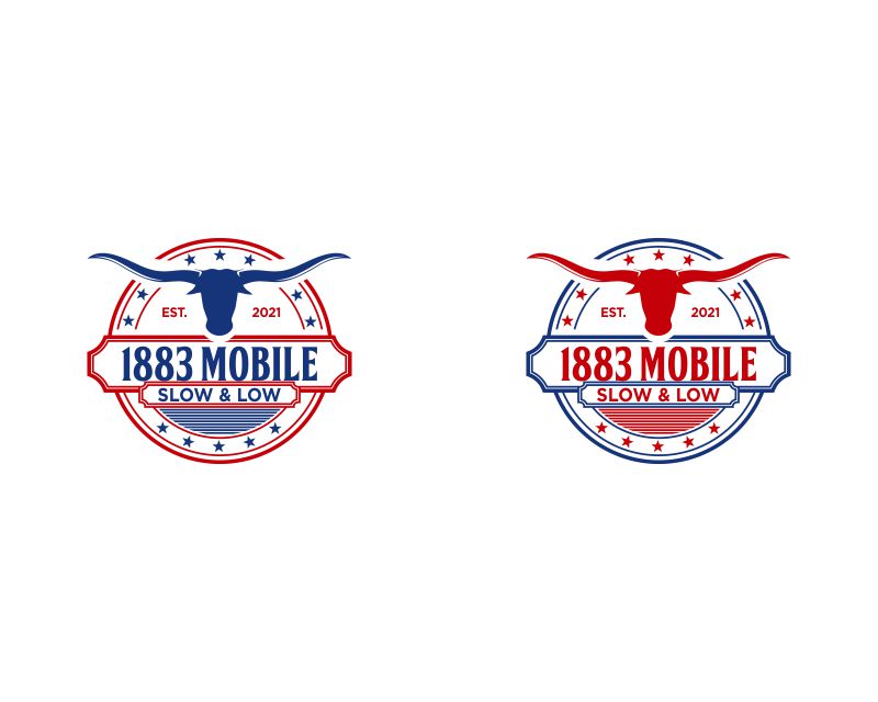 Logo Design entry 2457127 submitted by muhadi to the Logo Design for 1883 mobile run by markw