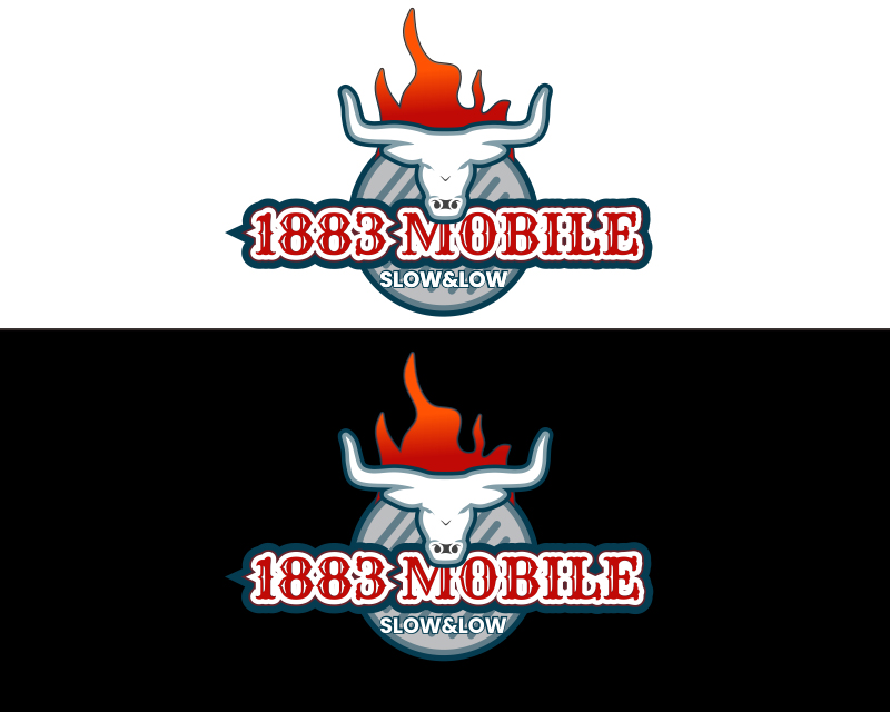 Logo Design entry 2457285 submitted by muhadi to the Logo Design for 1883 mobile run by markw