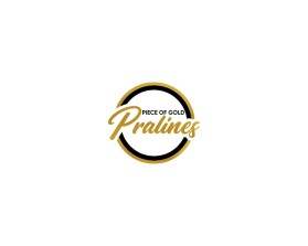 Logo Design Entry 2463251 submitted by Kalakay Art to the contest for Piece of Gold Pralines run by POGPralines