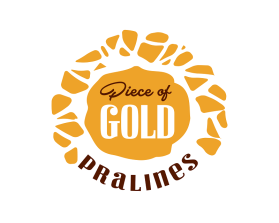 Logo Design Entry 2460843 submitted by DORIANA999 to the contest for Piece of Gold Pralines run by POGPralines