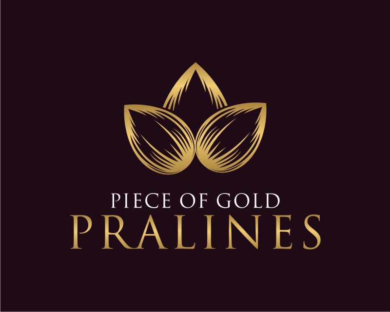 Logo Design entry 2464727 submitted by gEt_wOrk to the Logo Design for Piece of Gold Pralines run by POGPralines