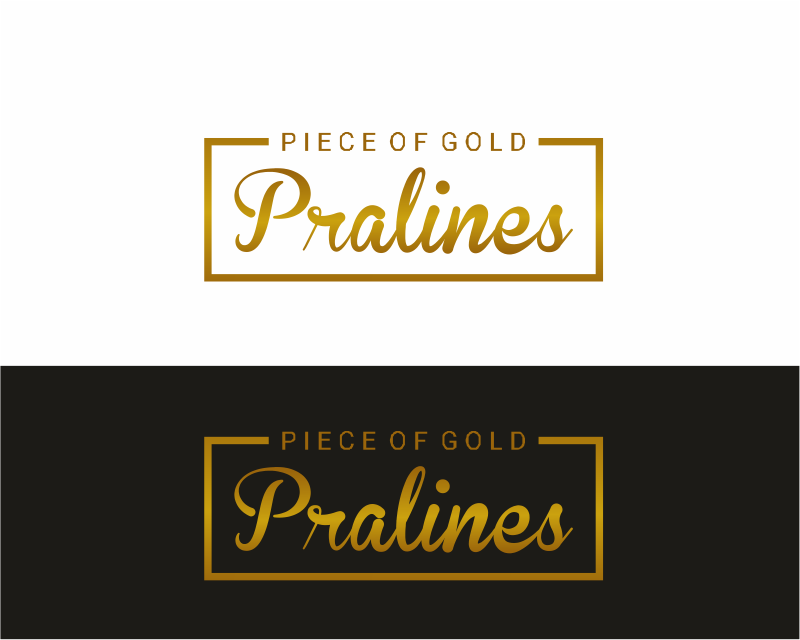Logo Design entry 2464727 submitted by mannat1922z to the Logo Design for Piece of Gold Pralines run by POGPralines