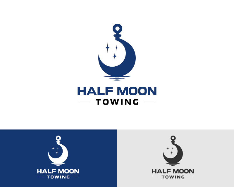 Logo Design entry 2461896 submitted by Artezza to the Logo Design for Half Moon Towing run by mallorymlee
