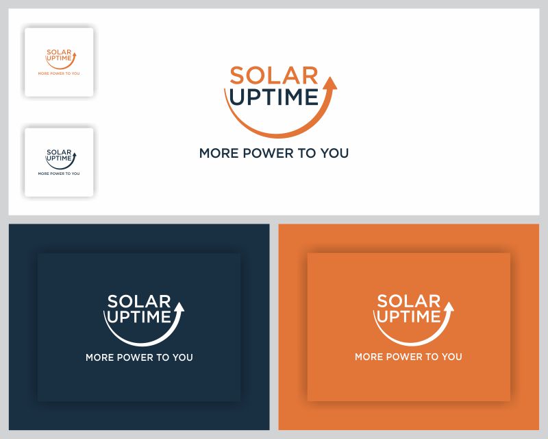 Logo Design entry 2461649 submitted by saleh to the Logo Design for Solar Uptime run by ecd