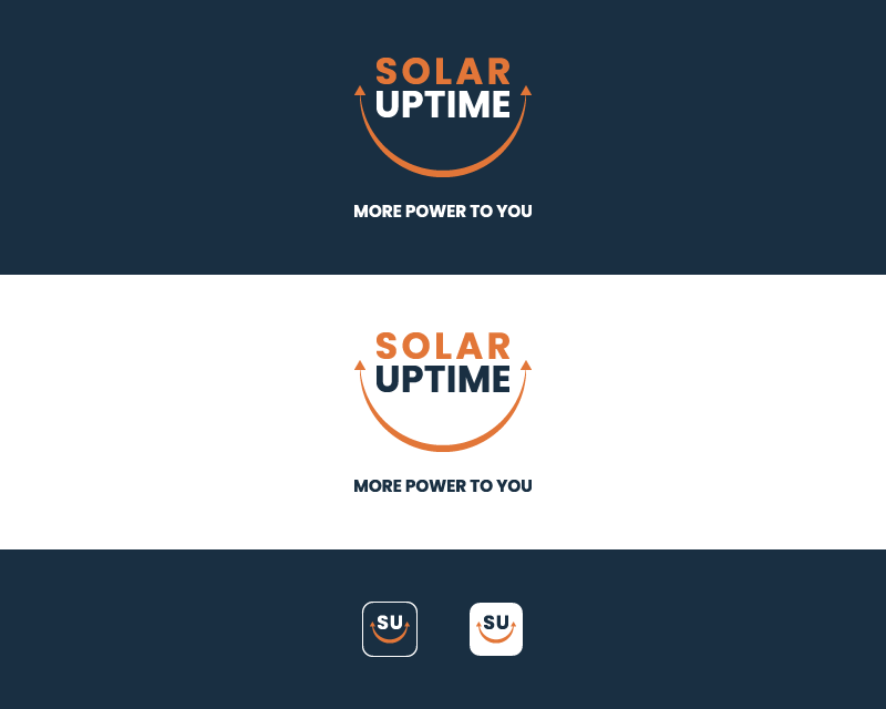 Logo Design entry 2459894 submitted by HNF to the Logo Design for Solar Uptime run by ecd