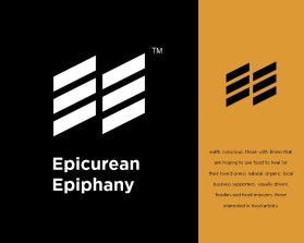 Logo Design Entry 2703644 submitted by Moderat to the contest for Epicurean Epiphany run by shaunie123