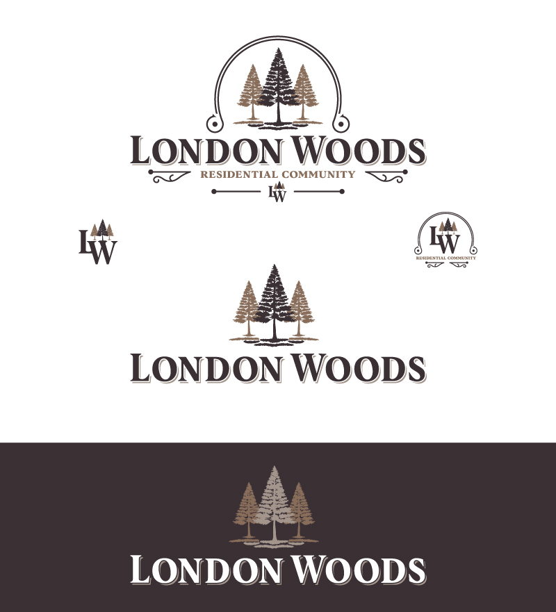 Logo Design entry 2467007 submitted by Deki to the Logo Design for London Woods run by Sginger