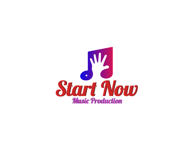 Logo Design entry 2467160 submitted by Moniruzzaman to the Logo Design for Start Now Music Production run by JOmar