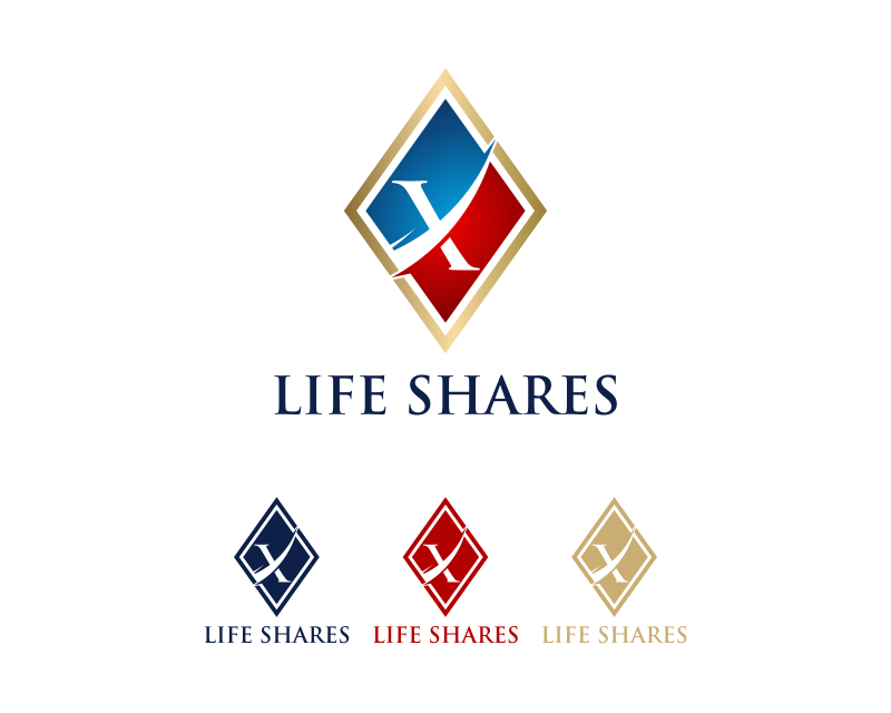 Logo Design entry 2463911 submitted by binbin design to the Logo Design for LifeX or Life Shares (I would like to see both) run by the ranch