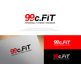 Logo Design entry 2466383 submitted by jivoc2011 to the Logo Design for 99c.Fit run by andrewdimo