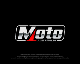 Logo Design entry 2471066 submitted by Syahdan to the Logo Design for Moto1 Australia run by moto1australia