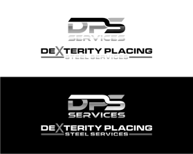 Logo Design entry 2476981 submitted by Ameer967 to the Logo Design for Dexterity Placing Steel Services run by rickhipolito