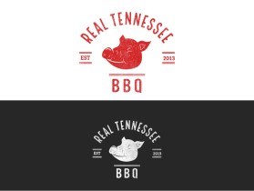 Logo Design Entry 2473696 submitted by cad to the contest for Real Tennessee BBQ run by cbringle