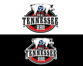 Logo Design entry 2475420 submitted by snr_design to the Logo Design for Real Tennessee BBQ run by cbringle
