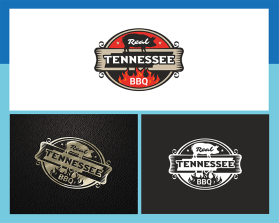 Logo Design Entry 2480173 submitted by ikdesign to the contest for Real Tennessee BBQ run by cbringle