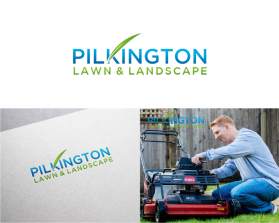Logo Design entry 2472823 submitted by ruang raya to the Logo Design for Pilkington Lawn & Landscape run by Spilkington