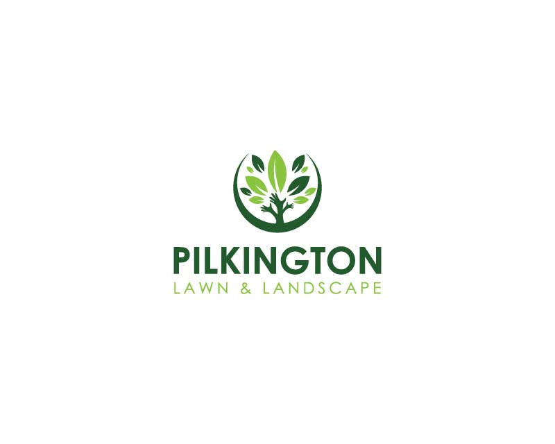 Logo Design entry 2473492 submitted by satiadi19 to the Logo Design for Pilkington Lawn & Landscape run by Spilkington