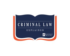Logo Design Entry 2476479 submitted by clsantos82 to the contest for Criminal Law Explained run by rosenbaumtaylor