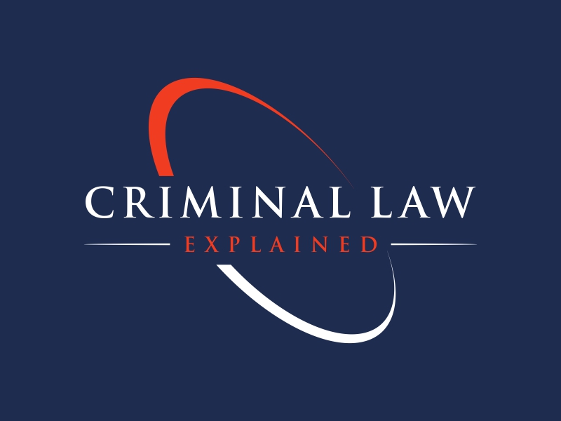 Logo Design entry 2483197 submitted by Amit1991 to the Logo Design for Criminal Law Explained run by rosenbaumtaylor