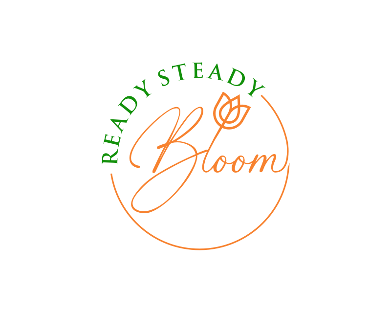 Logo Design entry 2476928 submitted by gEt_wOrk to the Logo Design for Ready Steady Bloom run by blitzfire