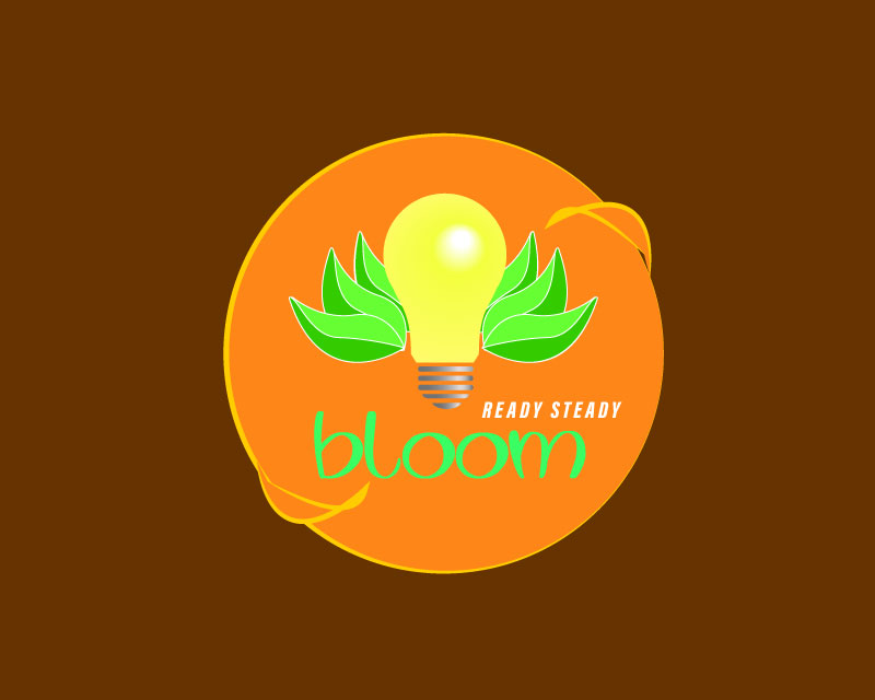 Logo Design entry 2476928 submitted by siKumbang27 to the Logo Design for Ready Steady Bloom run by blitzfire