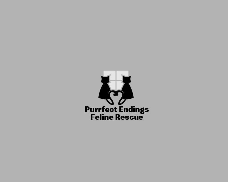 Logo Design entry 2477822 submitted by robertdc to the Logo Design for Purrfect Endings Feline Rescue run by Purrfect123