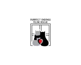 Logo Design entry 2478012 submitted by Kang okim to the Logo Design for Purrfect Endings Feline Rescue run by Purrfect123