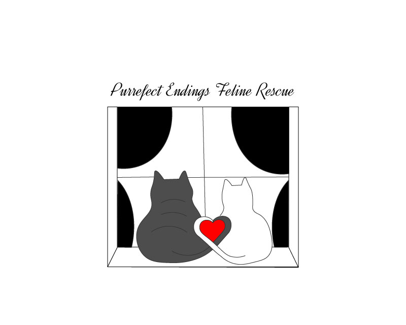 Logo Design entry 2478588 submitted by Oxan to the Logo Design for Purrfect Endings Feline Rescue run by Purrfect123