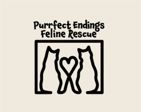 Logo Design Entry 2477822 submitted by madebymicah to the contest for Purrfect Endings Feline Rescue run by Purrfect123