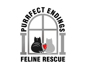 Logo Design entry 2477421 submitted by Kang okim to the Logo Design for Purrfect Endings Feline Rescue run by Purrfect123