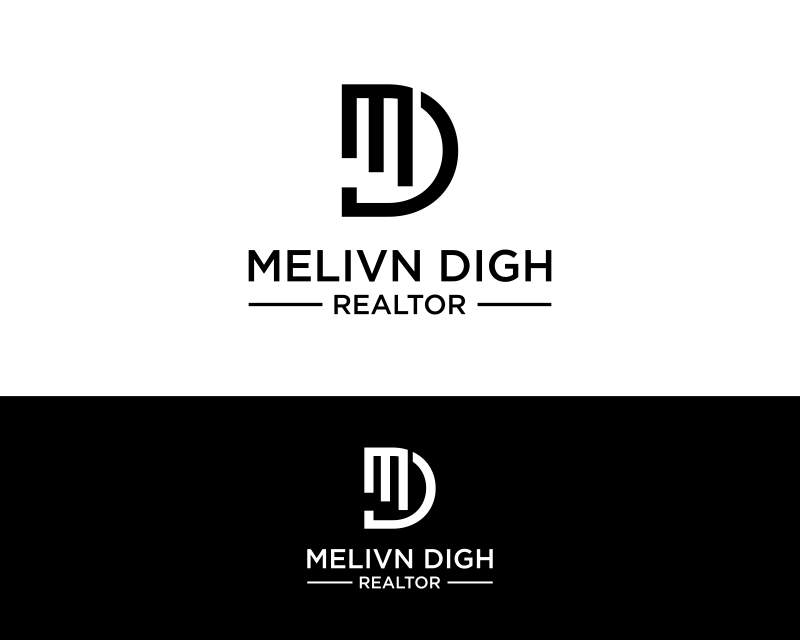 Logo Design entry 2479172 submitted by binbin design to the Logo Design for Melvin Digh - Realtor run by merlvind