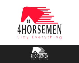 Logo Design Entry 2479091 submitted by snr_design to the contest for 4Horsemen run by Ryankunkel425