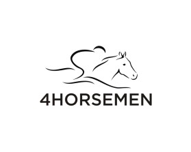 Logo Design entry 2478910 submitted by haxorvlade to the Logo Design for 4Horsemen run by Ryankunkel425