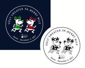 Logo Design entry 2479956 submitted by gembelengan to the Logo Design for Ugly Sweater 5k / Merry Mile run by KatieTCD