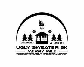 Logo Design entry 2480717 submitted by wongsanus to the Logo Design for Ugly Sweater 5k / Merry Mile run by KatieTCD