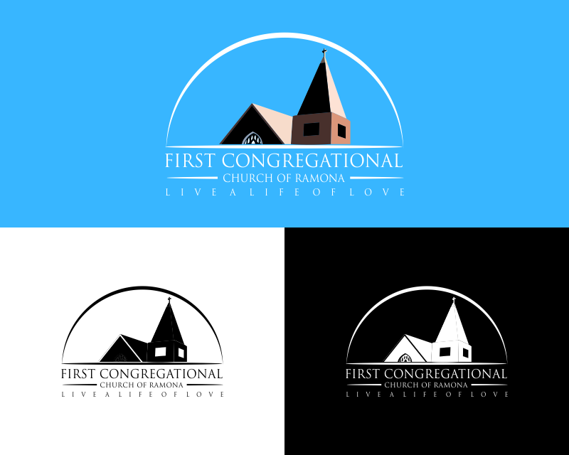 Logo Design entry 2490012 submitted by adek to the Logo Design for First Congregational Church of Ramona run by wellis68