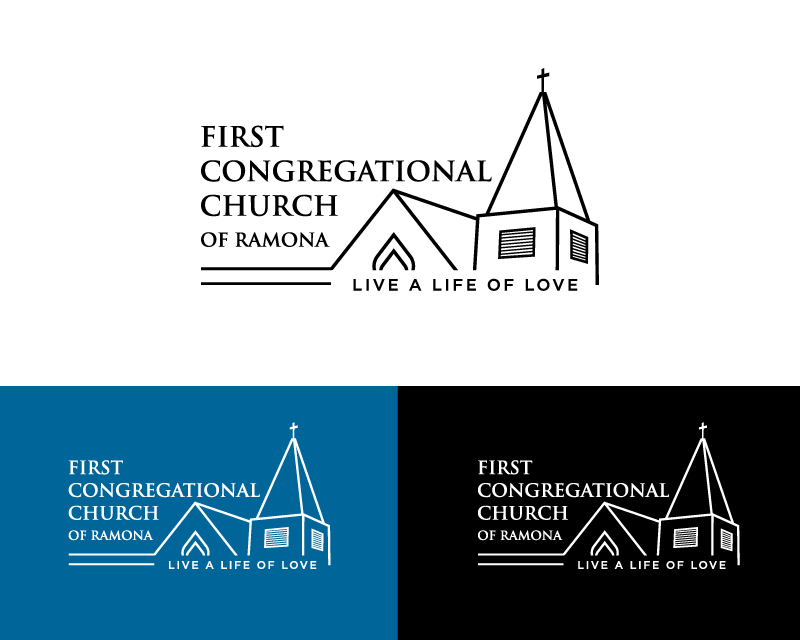 Logo Design entry 2490012 submitted by dsdezign to the Logo Design for First Congregational Church of Ramona run by wellis68
