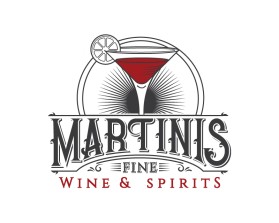 Logo Design Entry 2482722 submitted by Deki to the contest for Martinis Fine Wine & Spirits run by Aprendes