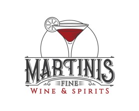 Logo Design entry 2484252 submitted by MuhammadR to the Logo Design for Martinis Fine Wine & Spirits run by Aprendes
