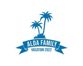Logo Design entry 2483580 submitted by Kang okim to the Logo Design for Alda Family Vacation 2022 run by sgoldfus
