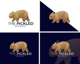 Logo Design Entry 2490202 submitted by Ardian01 to the contest for The Pickled Wombat run by katybrooke