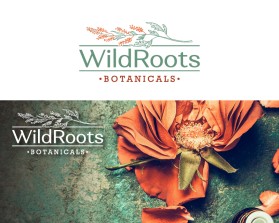 Logo Design entry 2486632 submitted by Deki to the Logo Design for WildRoots Botanicals run by elady