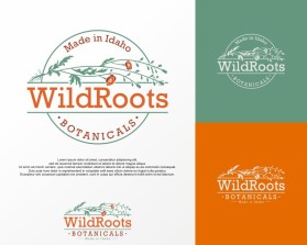 Another design by DuitMili submitted to the Logo Design for WildRoots Botanicals by elady