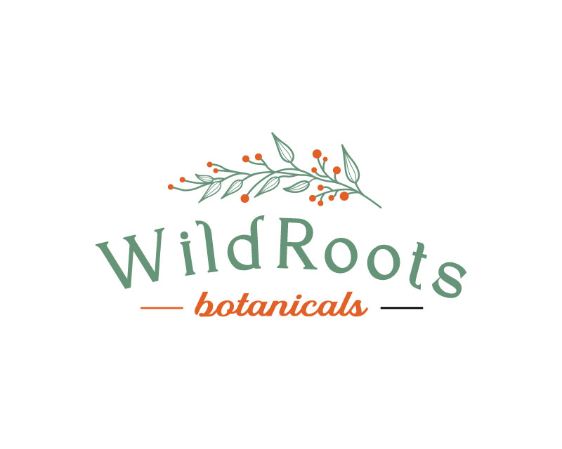 Logo Design entry 2503859 submitted by ninjadesign to the Logo Design for WildRoots Botanicals run by elady