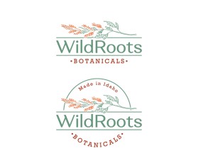 Logo Design entry 2486613 submitted by Deki to the Logo Design for WildRoots Botanicals run by elady